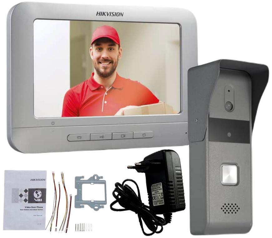 ZESTAW WIDEODOMOFONOWY HIKVISION DS-KIS203T-1