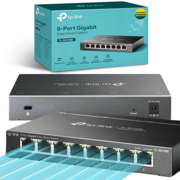 SWITCH TP-LINK TL-SG108E-1