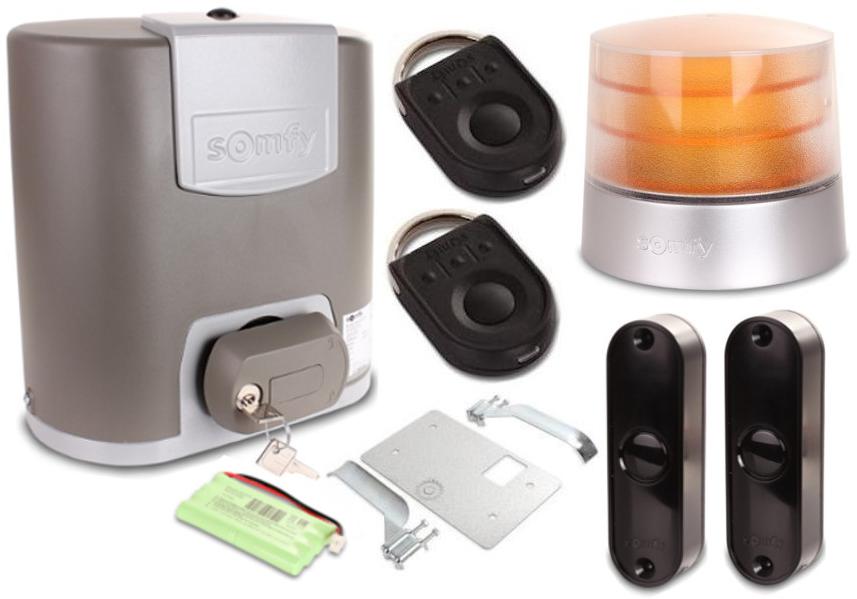 Zestaw Somfy Elixo 500 3S RTS 24V Comfort Pack (1216364) do bram przesuwnych-1