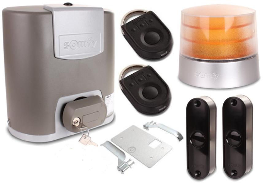 Zestaw Somfy Elixo 500 230V RTS Comfort Pack+ (1216450) do bram przesuwnych-1