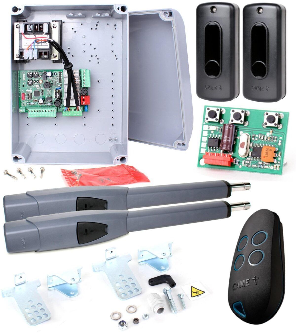 Zestaw CAME ATS 30DGS SAFE 24V ATOMO (piloty TOP) do bram skrzydłowych-1