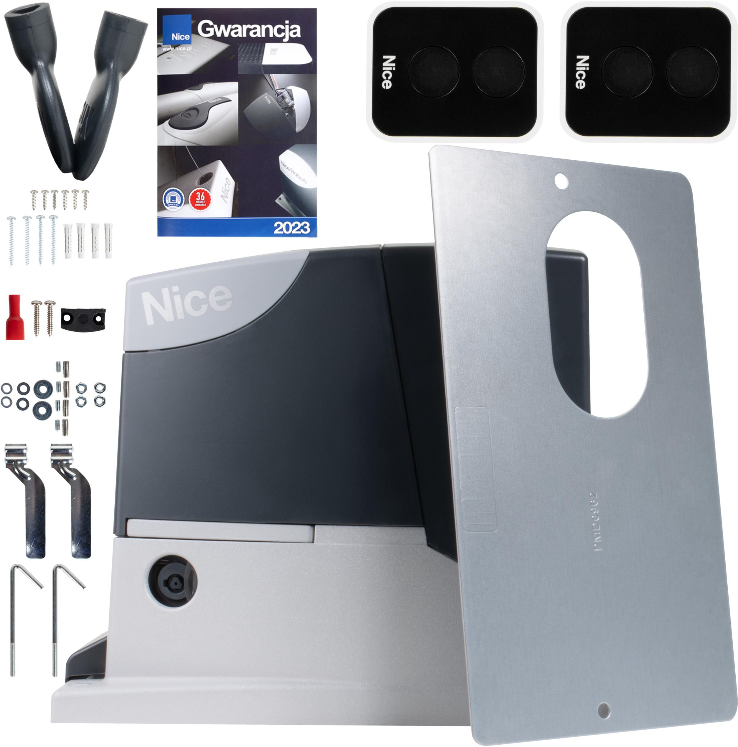 Zestaw NICE Road 400 do bram przesuwnych (bez fotokomórek)-1 Zestaw NICE Road 400 do bram przesuwnych (bez fotokomórek)-1