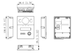 Zestaw wideodomofonowy DAHUA KTX02(S)-5