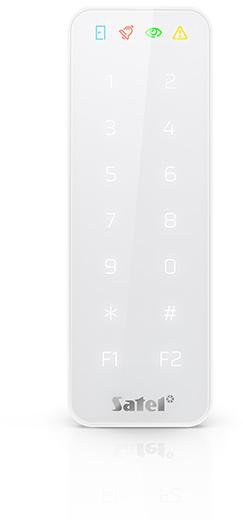 SATEL Klawiatura z czytnikiem kart zbliżeniowych SO-MF5-W bialy-1